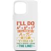 Clever Equation Math Humor Custodia per iPhone 13 Pro Max Ecco dove ho disegnato la linea Retro Math Algebra Pun