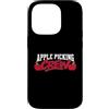 Funny Apple Picking Crew Fruit Stand Fal Custodia per iPhone 14 Pro Apple Picking Crew Divertimento Autunno Tempo Attività All'aperto Amante