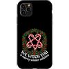 Merry Yule Happy Winter Solstice Holiday Custodia per iPhone 11 Pro Max Ti streghiamo un buon solstizio d'inverno Natale pagano Yule
