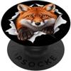 4RedFoxLovers Divertente volpe rossa che sbircia carino zoo amante degli animali PopSockets PopGrip Adesivo