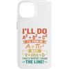 Clever Equation Math Humor Custodia per iPhone 14 Ecco dove ho disegnato la linea Retro Math Algebra Pun