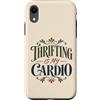 Thrift Store Findin Custodia per iPhone XR Divertente parsimonioso è il mio negozio di articoli usati cardio dicendo