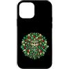 Merry Yule Happy Winter Solstice Holiday Custodia per iPhone 12 mini Solstizio d'inverno Felice Yule Yuletide Greenman Natale
