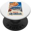 Vintage Ski Tees Poster con scritta Winter in Los Angeles (lingua italiana non garantita) PopSockets PopGrip Adesivo
