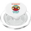 Dibba Designs Ragioniere Di Giorno Gamer Di Notte Joystick Controller Divertente PopSockets PopGrip per MagSafe