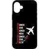 Cruising Ahead Aviation Designs Custodia per iPhone 16 Plus Ritirato 2026 Pilota Alfabeto fonetico Pensionamento aereo