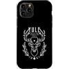 Merry Yule Happy Winter Solstice Holiday Custodia per iPhone 11 Pro Yule Cervo Solstizio d'Inverno Felice Yuletide Natale Gotico
