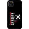 Cruising Ahead Aviation Designs Custodia per iPhone 11 Pro Max Ritirato 2026 Pilota Alfabeto fonetico Pensionamento aereo