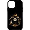 Merry Yule Happy Winter Solstice Holiday Custodia per iPhone 12 mini Solstizio d'inverno Wicca Festival Pagano Natale