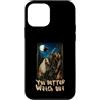 Merry Yule Happy Winter Solstice Holiday Custodia per iPhone 12 mini Faresti meglio a guardare fuori Yule Cat cultura islandese Pagan