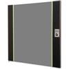 DIGITUS Porta frontale in vetro Digitus per armadio a parete 19" 12U serie Unique, porta, vetro, metallo, nero, 1 pezzo(i), 3,75 kg