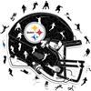 Iconic Puzzles Puzzle iconici - Casco dei Pittsburgh Steelers, puzzle in legno con licenza ufficiale NFL