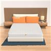 Miasuite Materasso singolo MiaSuite, dimensioni 90x190 cm, altezza 14 cm, realizzato con memory foam ortopedico e imbottitura