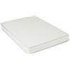 Amazon Basics Materasso in memory foam Basics, livello di rigidità medio H3, reversibile, altezza 20 cm, 140