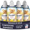 Coccolino Ammorbidente Concentrato Fresh Raggio di Sole, Ammorbidente Lavatrice, Freschezza Lunga Durata, Dermatologicamente Testato, 45 Lavaggi, 8 x 952 ml
