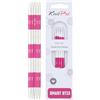 KnitPro Ferri da maglia: doppia punta, metallo, rosa, 3,5 mm