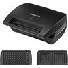 LAGRANGE - Cialde Mini maxi con set di piastre cialde e croche-signor 900 W
