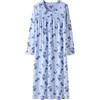 Keyocean Camicia da Notte Donna 100% Cotone Abito da Notte Lungo Ricamata