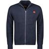 Canadian Peak Flexibleak Donna Maglia Full Zip Maniche Lunghe Acrilico Morbido Cardigan Cappuccio Comfort Quotidiano Stile Casual Moderno Bandiera Petto