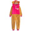 Paw Patrol Tutina con Cappuccio Rosa e Marrone per Bambine Skye Maniche Lunghe con Cerniera in soffice Materiale | Pigiama Comodo per la casa e la Notte | Merchandising dei Cartoni Animati