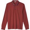 Coveri Polo Uomo Manica Lunga Sportiva Caldo Cotone Jersey Blu Nera M L XL XXL 3XL