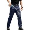 MOKBAY Pantaloni Uomo da Lavoro Pantalone Cargo Militare con Multi Tasche Casual Pantaloni Lavoro Leggeri