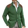Generico Maglioni E Cardigan Da Uomo, Invernale Elegante Maglioncino Pesante Caldo Riscaldato Giubbotto Scollo a V Maglia Taglie Forti Giacca Maglione Leggera Softshell Casual Felpa Slim Cappotti Pullover Lana