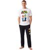 Get Trend Spiderman | Mario | Tartarughe Ninja Pigiama Uomo Lungo S-3XL | Set 2 Pezzi, Pigiama Uomo con Maglia Corta e Pantalone Lungo, Pigiami Completo Morbido e Leggero, Idee Regalo