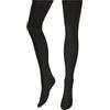OVISSA Collant Italiani Spessi Per Donna In Lana Acrilica 180 Denari Taglie S-XL