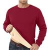 Generico Tuta Pile Da Uomo Invernale 2 Pezzi Completo Sportivo Da Uomo Senza Cappuccio Maniche Lunghe Felpa In Pile E Pantaloni Termici Set Comodo Inverno Caldo Jogging Tute Intimo Termico Invernale Completo
