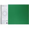 Leaf Graph Paper Leaf Graph - Carta a quadretti isometrici, formato A3, distanza 10 mm (1 cm), 60 pagine, rilegatura a spirale per disegno 3D e schizzi di ingegneria, linee grigie