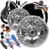 P700 WIPAC Kit Fari A Led Conversione Sealed Beam Halogen P700 7" Stile Lucas Mini Austin