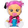 CRY BABIES Dressy Dotty il Dalmata | Bambola interattiva che piange lacrime vere, con capelli colorati e vestitini intercambiabili - Bambola giocattolo funzionale per bambini dai 2 anni in su