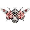 Piececool Metal Puzzle 3D Coccinella, Insetto Puzzle 3D Metallo, Modellini per Acciaio Inossidabile, Regalo, Raccolta, Materiale Metallico, Modellismo da Costruire Adulti, 18 Pezzi