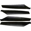 krautwear Lame rotori per diversi modelli di elicotteri coassiali come Esky Lama V3, Lama V4, KOB, Hunter, CoComanche, EC-130, Dauphin, Apache AH-64, Walkera, Dragonfly 5#4, ecc. (16 pezzi (8 x A + 8 x L)