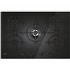 Candy CVG74WTB Piano cottura a gas in vetro Nero Da incasso 75cm Gas 5 Fornelli