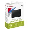 Toshiba 2TB Canvio Hard Disk Esterno Portatile USB 3.2. Gen 1 HDTB520EK3AA