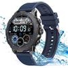 Unico Smartwatch Militare Sport Chiamate Display HD 1.43 R9Dafit AMOLED Blu