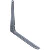 Merriway Bulk Hardware BH05567 Staffa Porta Mensole in Stile Londinese, 300 x 250 mm, Grigio, Set di 8