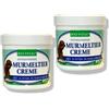 DS-Lux Crema rilassante originale marmotta con vero olio di marmotta - per massaggiare spalle, schiena e articolazioni, prodotto in Germania (crema Murmeltier 2 x 250 ml)