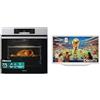 Hisense - Forno da Incasso Multifunzione BI62216AX, 77 L, 11 Funzioni, Pizza 300°C + Deco TV QLED 32 FHD 32S5Q, Dolby Atmos, HDR10