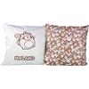 6vibes Molang & Piupiu - Federa per cuscino, 40 x 40 cm, set di 2 federe in poliestere, morbide al tatto, per divano, letto, sedia