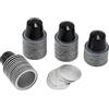 Jolsaawie 50 Set di Capsule di caffè Ricaricabili Tazza di caffè USA e Getta Confezioni caffè Forniture per Nero