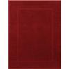 Betz Tappetino da bagno di alta PREMIUM qualità dimensioni 50 x 70 cm 100% cotone colore: rosso rubino