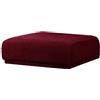 Miecoae Copri Pouf Rettangolare 35x50 cm Copri Ottomano Copri Sgabello Copri Pouf Poggiapiedi Copri Sgabello Fodera per Poggiapiedi(B13)