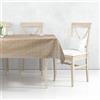 Giuri Tessuti - Tovaglia impermeabile in tela di cotone cerato - Lavabile - Bordata - Antimacchia - Made in Italy (180x140cm, Fiori Gialli)