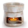 Bighan Bruciatore Oli Essenziali, Brucia Essenze Ceramica con Portacandele | Bruciatore di Oli Essenziali, Brucia Essenze Ceramica con Portacandele, Aroma Lamp Porcellana Portacandele Decorazione