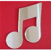 Super Cool Creations Sendmeamirror Musical Note Quaver Specchio 35 cm x 30 cm