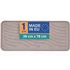 Bestlivings Scarpiera (beige) XXL extra grande (78 x 38 x 2,5 cm) impermeabile - Base per scarpe sporche e bagnate, tappetino per scarpe per casa e giardino