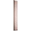 Muralo Pannello Imbottito da Parete Magic Velvet - 100x20 cm, Rosa cipria | Cuscino da parete trapuntato in velluto, effetto 3D, montaggio a parete con colla, ideale come testiera del letto o schienale